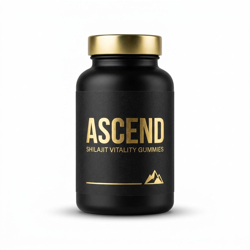 ASCEND SHILAJIT VITALITY GUMMIES